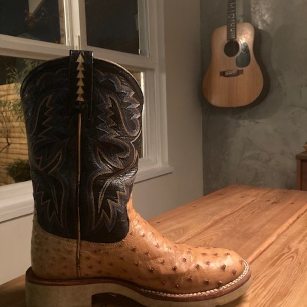 ARIAT Men's Ostrich Western Boots